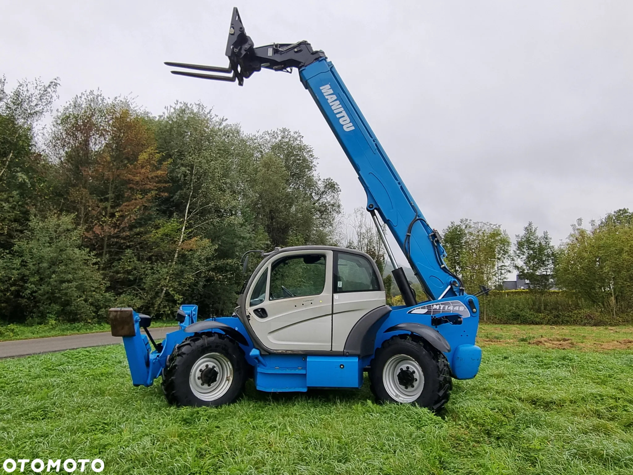 Manitou MT1440 Ładowarka Teleskopowa 14metrów z Norwegii 2017rok 2935mtg Jak Nowa zero zniszczeń luzów wycieków PERKINS - 2