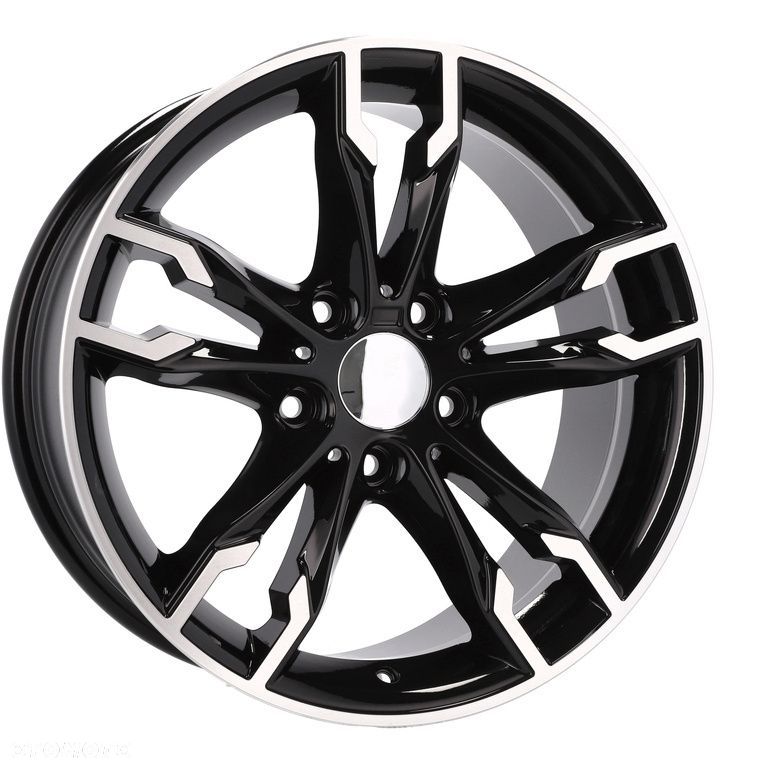 4x Felgi 17 m.in. do BMW E36 E46 E90 E91 F30 4 F32 F33 F36 5 F10 F11 - B1257 (BK5255) - 9
