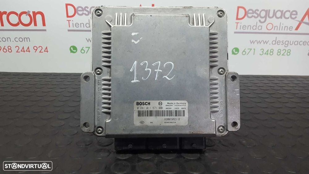 CENTRALINA DO MOTOR UCE RENAULT LAGUNA II GRANDTOUR (KG0) PRIVILEGE - 1