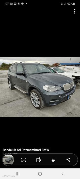 Bmw x5 4.0d e70 - 4