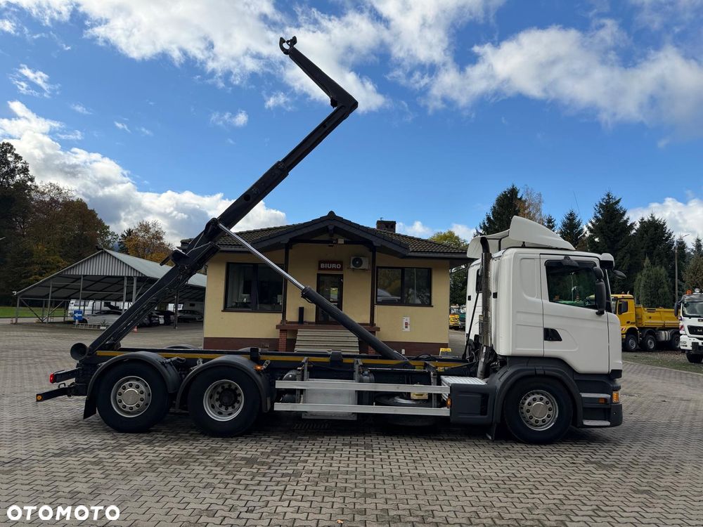 Scania R440 hakowiec, 6x2, MEILLER, pilot, 490 t.km.! - 18