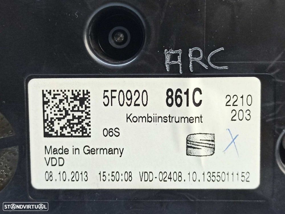 QUADRANTE SEAT LEON (5F1) REFERENCE PLUS - 4