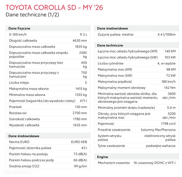 Toyota Corolla 1.8 Hybrid Comfort - 10