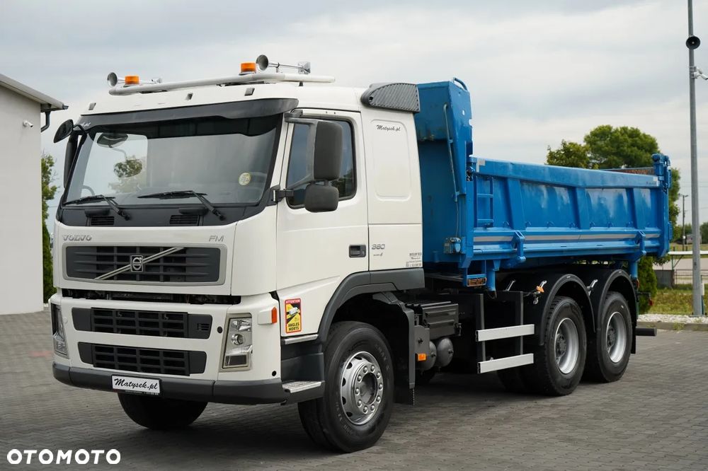 Volvo FM 360 / 6x4 / WYWROTKA DWUSTRONNA / HYDROBURTA / MANUAL / SPROWADZONY - 19