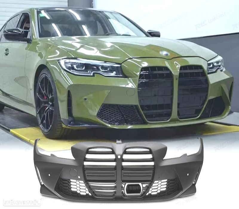 PÁRA-CHOQUES FRONTAL BMW G20 20-22 LOOK M3 PDC ACC - 1