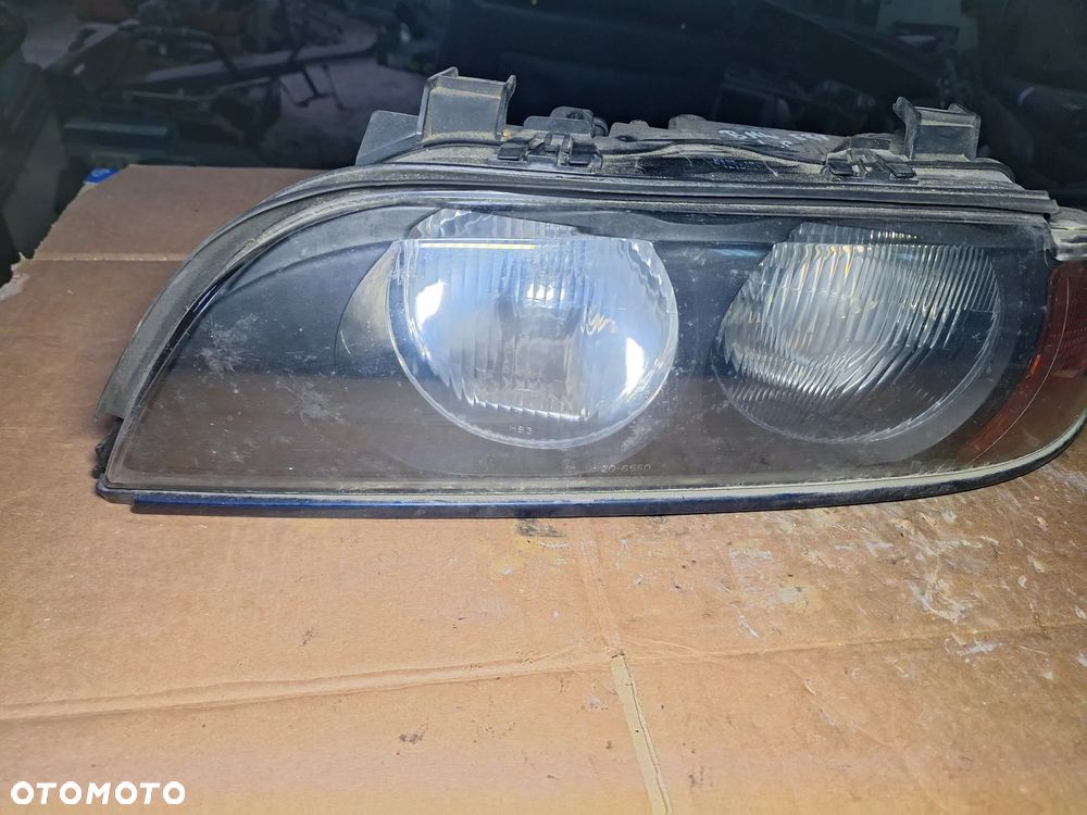 lampa lewa  przód BMW SERIA 5 E39 XENON PRZETWORNiCĄ - 7