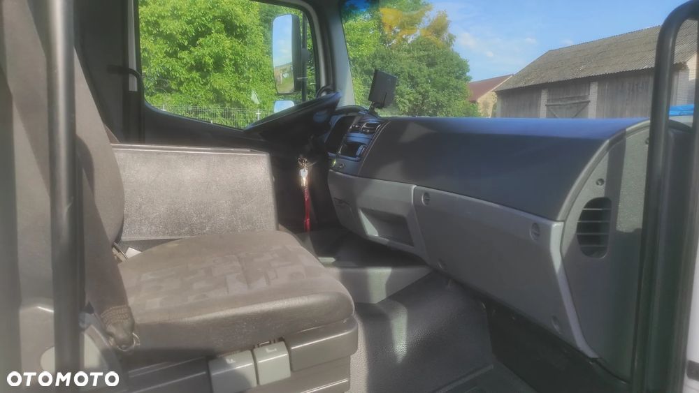 Mercedes-Benz ATEGO 1524L MOTOR 6374 L POD LAWETA BECZKA WYWROT SKRZYNIA KONTENER - 6