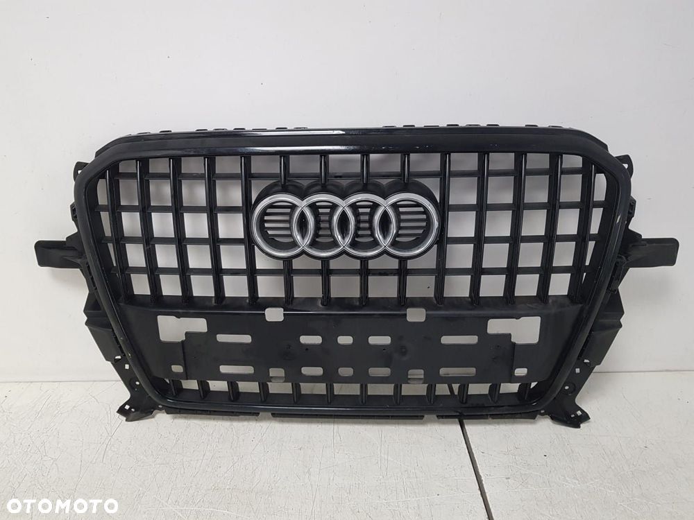 AUDI SQ5 Q5 8R 8R0 LIFT 12-16 GRILL ATRAPA ZDERZAKA CHŁODNICY CZARNY ORYGINAL 8R0853651AD - 2