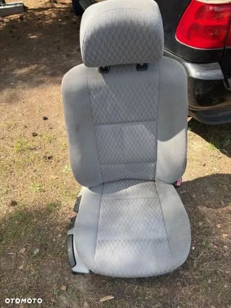 BMW E46 JASNY welur lewy prawy FOTEL MATERIAŁ siedzenie dół SIEDZISKO OPARCIE - 8