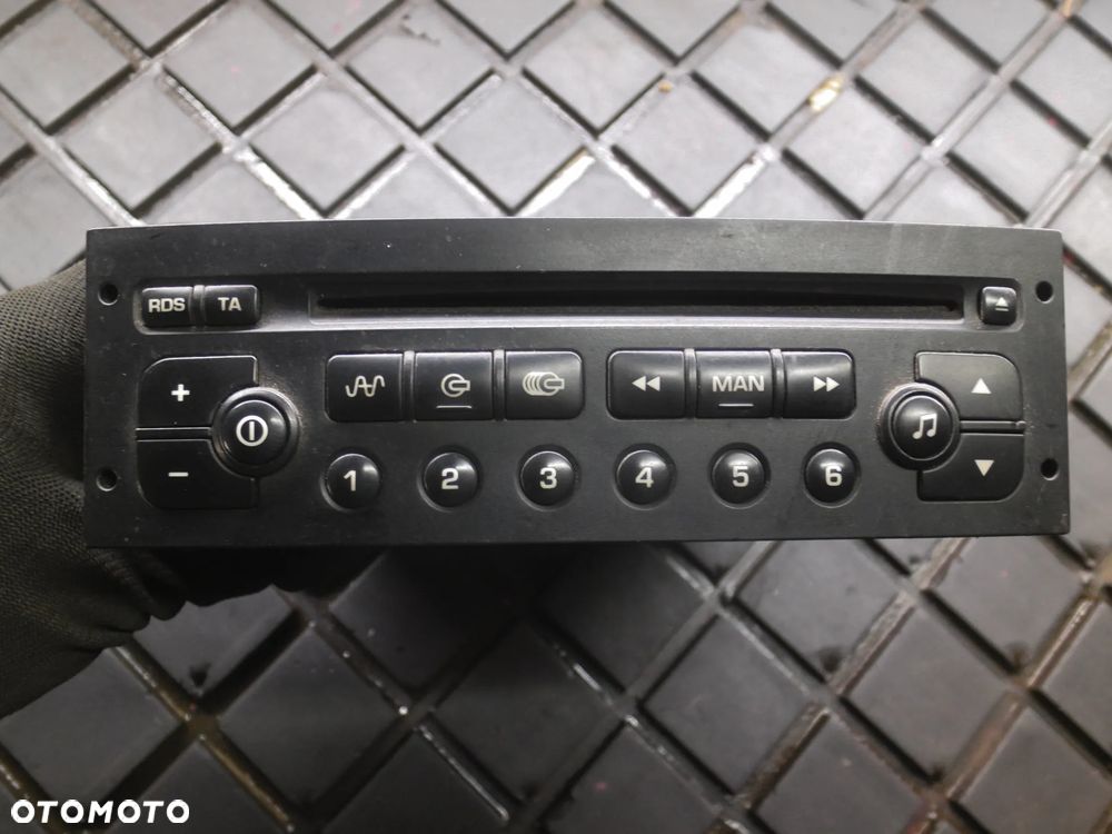 RADIO FABRYCZNE CD PEUGEOT 307 96545978XT01 - 1