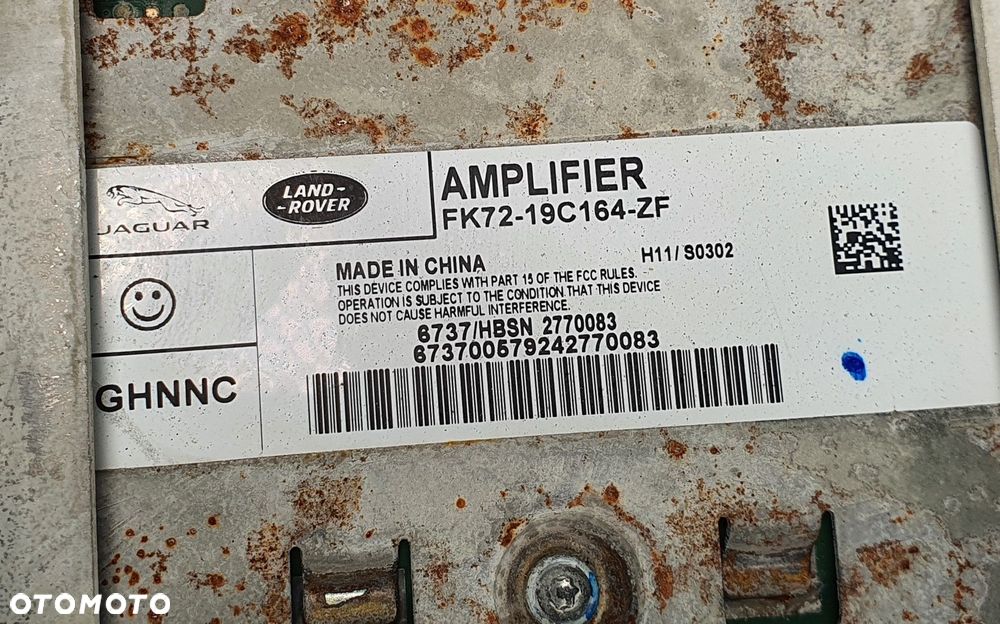 WZMACNIACZ AUDIO DISCOVERY SPORT L550 FK7219C164ZF - 4