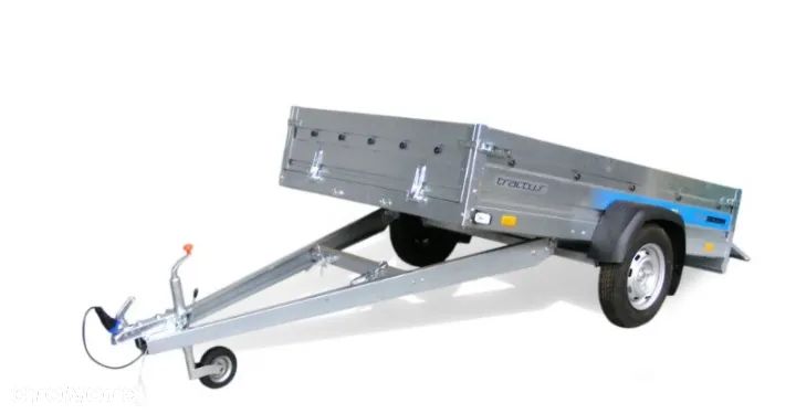 Faro Przyczepa TRACTUS 263x125 resor, uchylna, burty, MOCNA 750kg, DUŻY WYBÓR - 9