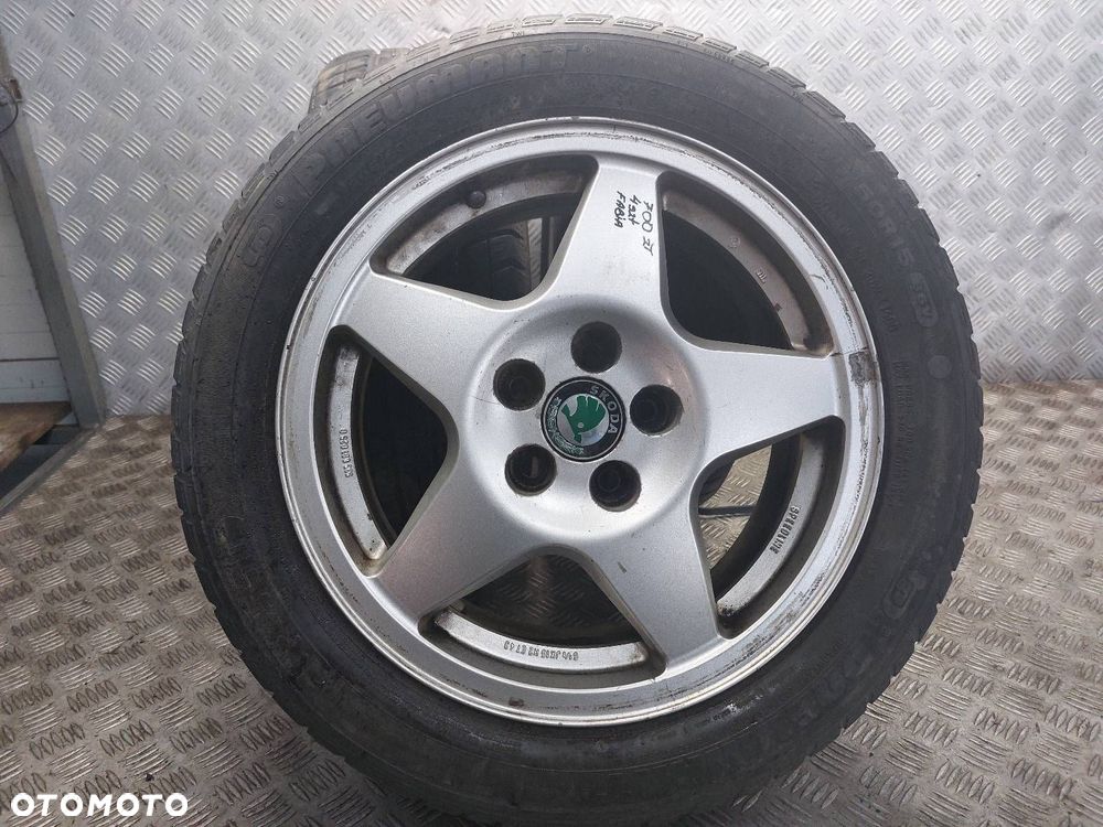 KOŁO FELGA 8,5X15 ET43 5X100 OPONA 205/50R15 2000R - 5