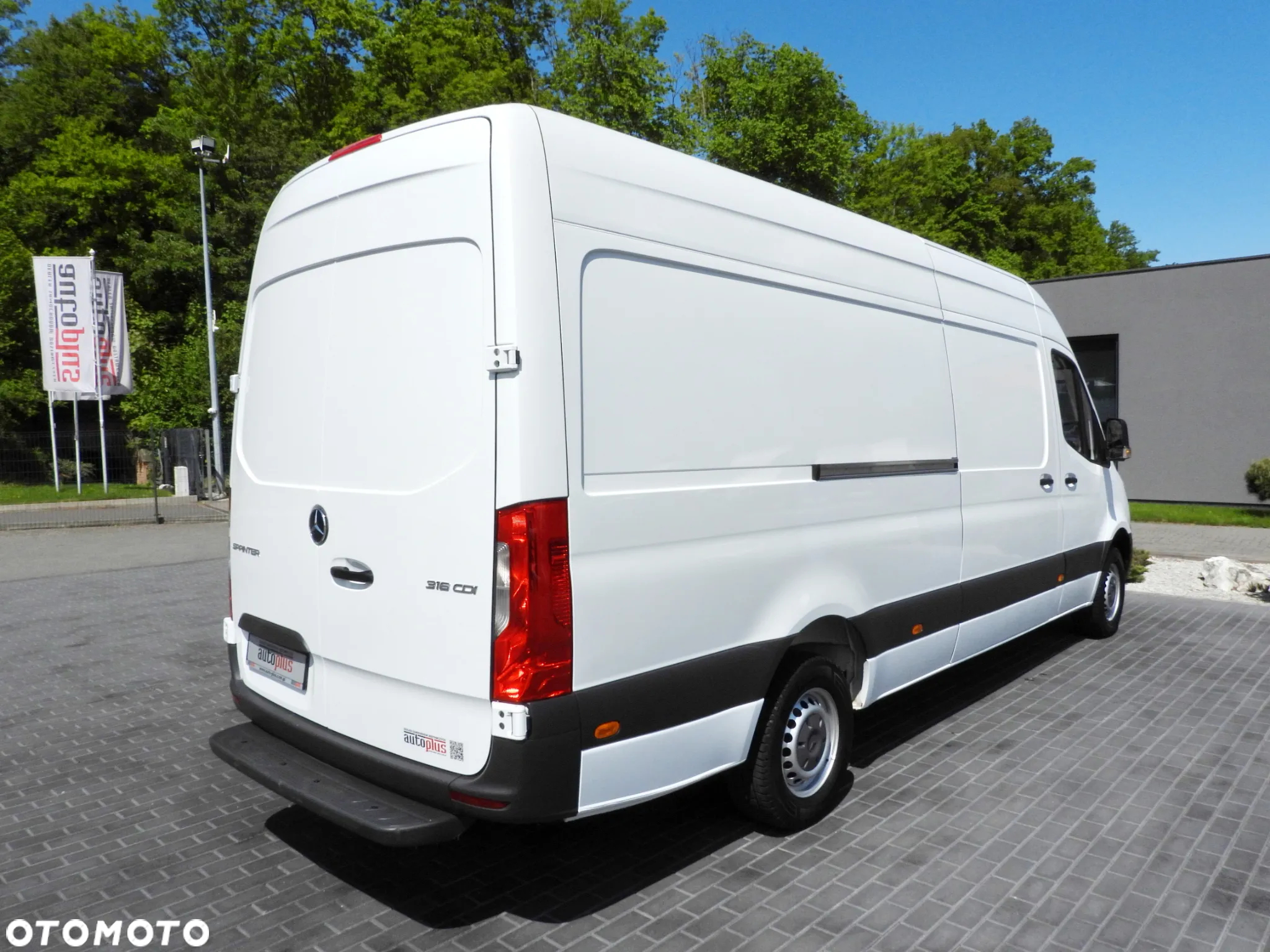 Mercedes-Benz SPRINTER 316 FURGON BLASZAK KLIMATYZACJA 165KM [ 232001 ] - 16