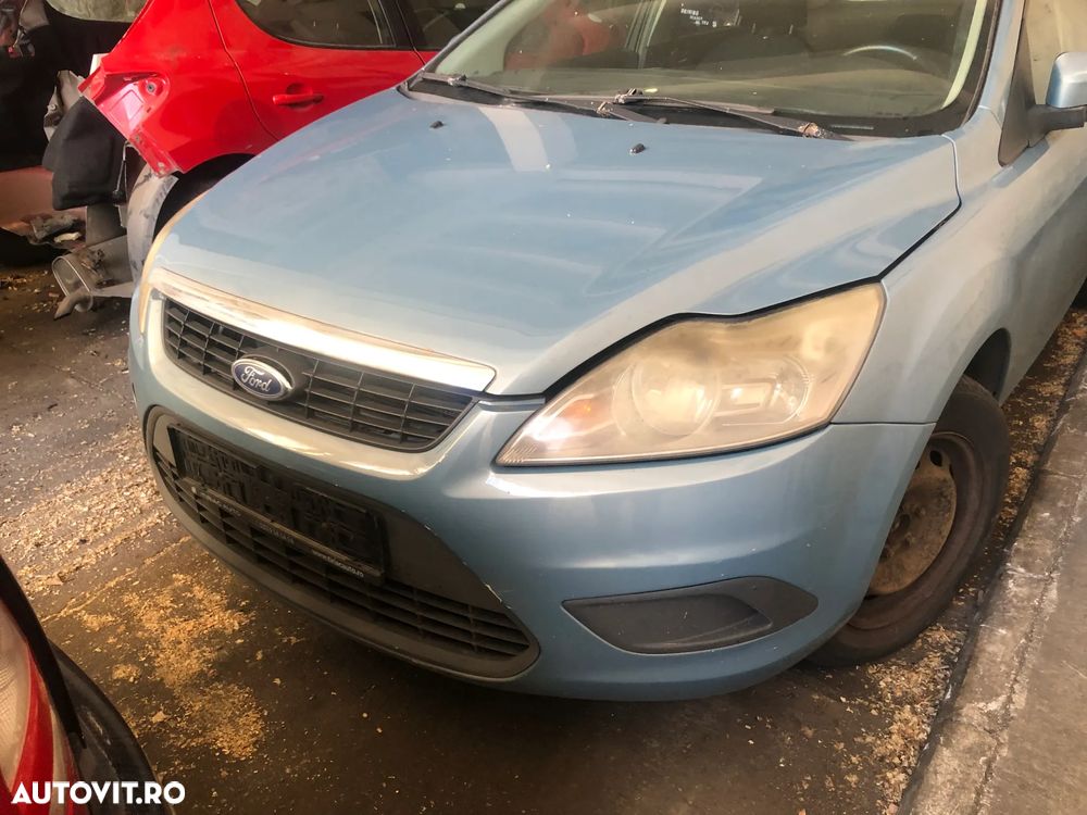 Bara fata Ford Focus 2 facelift 2008 albastru bleo - 3