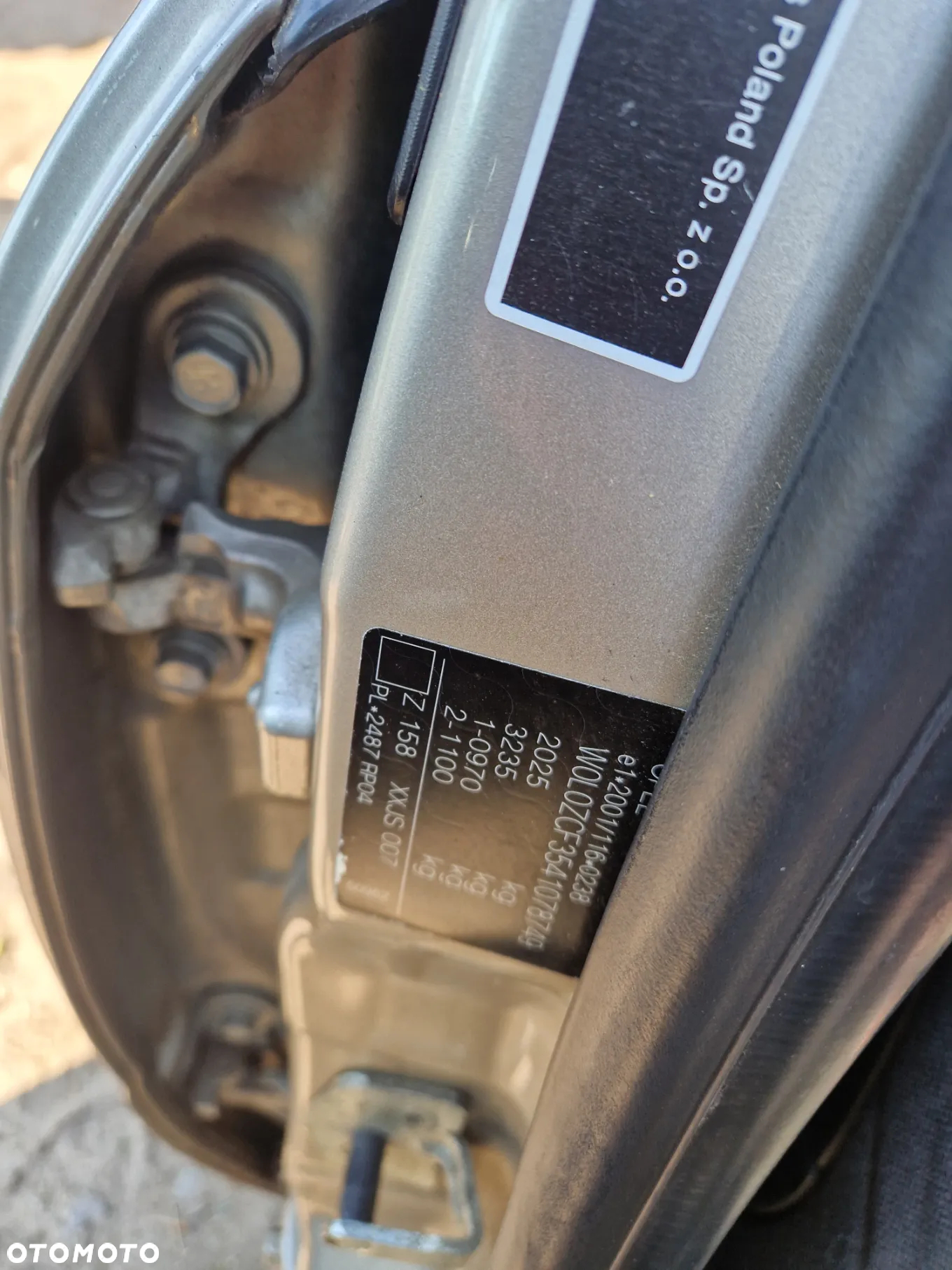 opel vectra c kombi z158 maska zderzak lampa grill błotnik drzwi zbiornik paliwa szyba lusterko - 4