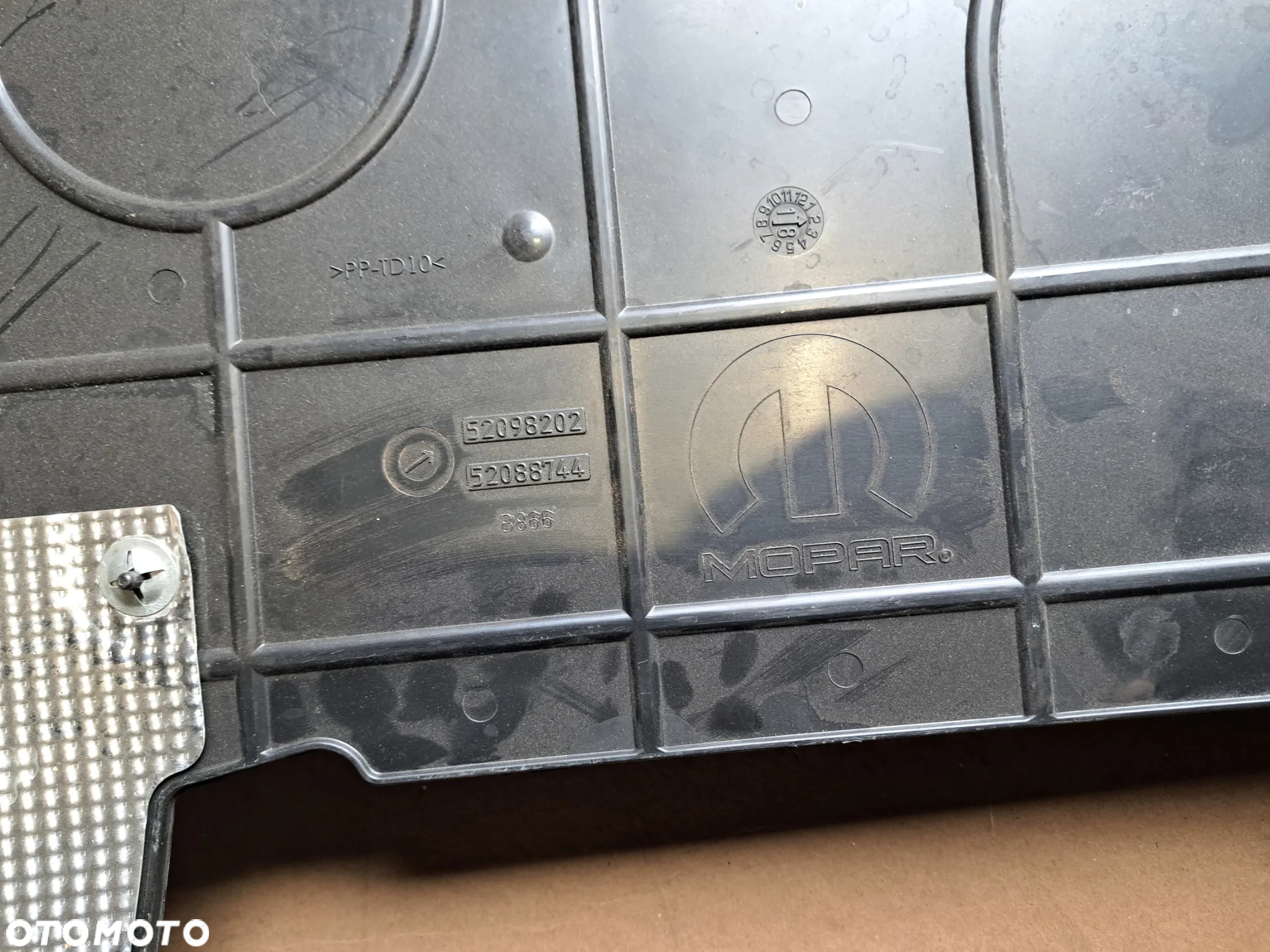 Ekran płyta osłona pod silnik Jeep Renegade 52098202 Fiat 500X - 4