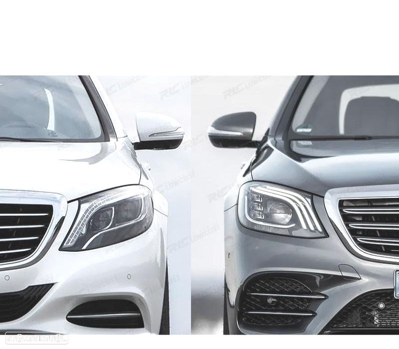 FARÓIS PARA MERCEDES W222 13-17 FULL LED - 3
