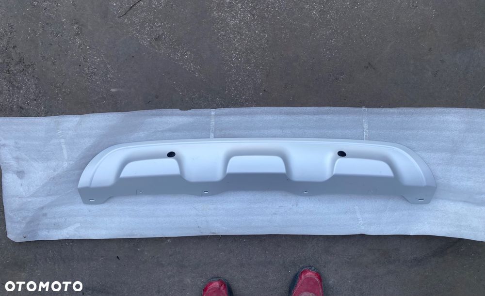 RENAULT CAPTUR 1 I lift 17-> Nowa Oryginalna Dolna DOKŁADKA NAKŁADKA SPOILER LISTWA DYFUZOR ZDERZAKA TYLNEGO TYŁ W ZDERZAK TYLNY otwory na PDC  82015-78573   82015-91868  Wwa - 2