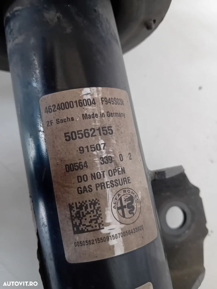 Ansamblu Telescop Amortizor Arc Flansa Electric Fata Alfa Romeo Stelvio 50562154 50562155 Import - 8
