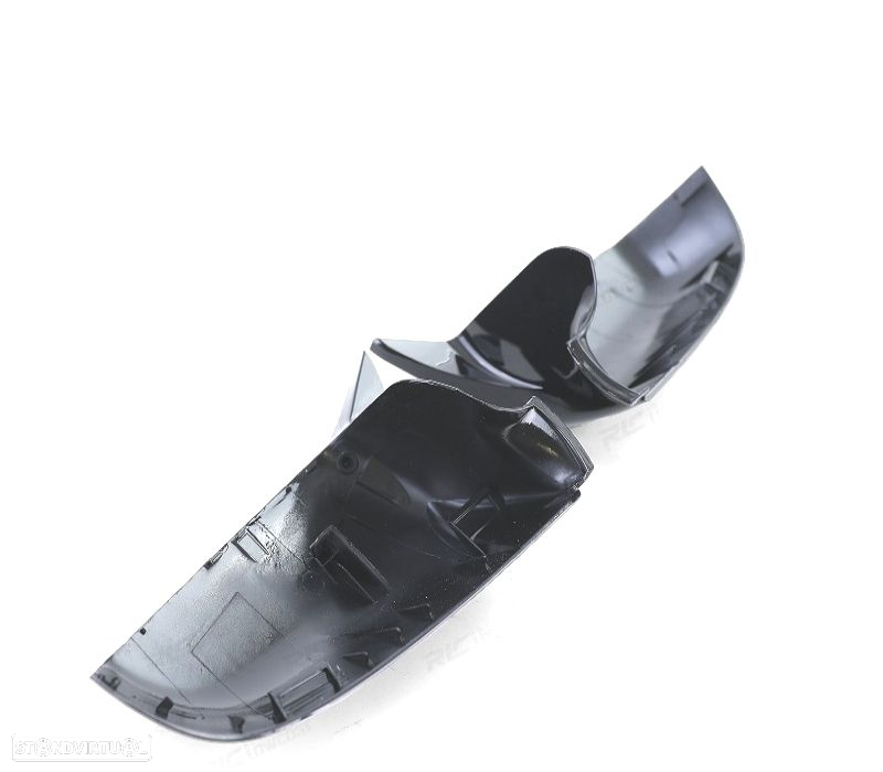 CARCAÇAS DE ESPELHO PARA BMW E60 E61 07-09 LOOK M PRETO BRILHANTE - 2