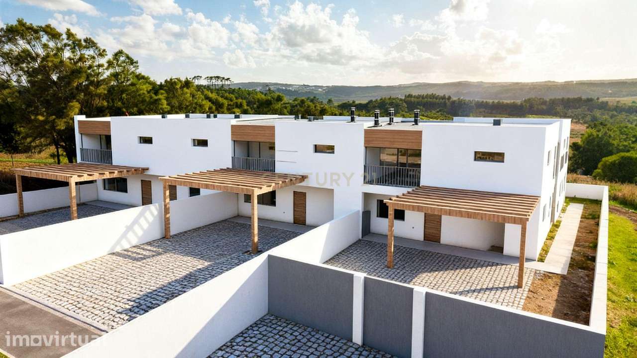 Moradia T3 com Piscina | Vista Lagoa de Óbidos e Foz do Arelho - Grande imagem: 2/17