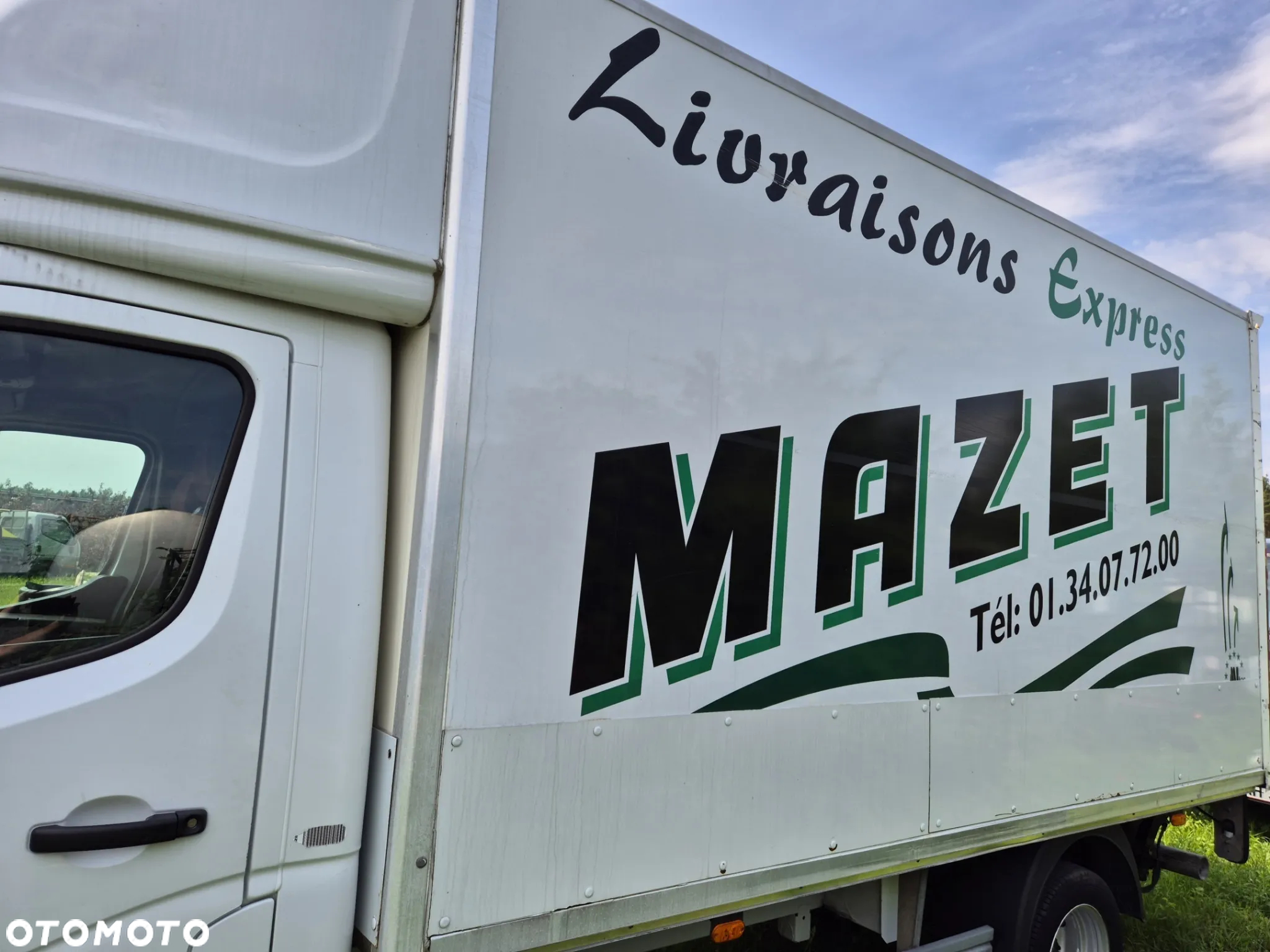 Kontener 8 palet winda 750kg Bar, Regulowana szerokość podramówki, Master, Iveco, Ducato, Inne - 2
