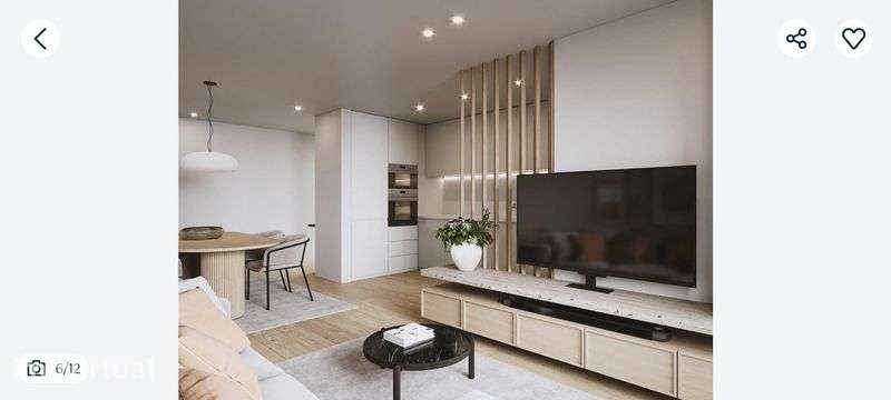 Apartamento T1+1 em Guifões Matosinhos 
2 WC 
Lugar de garagem 
Elevad - Grande imagem: 4/4