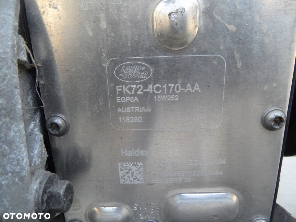 MOST TYŁ TYLNY DYFER LAND ROVER EVOQUE L538 - 6