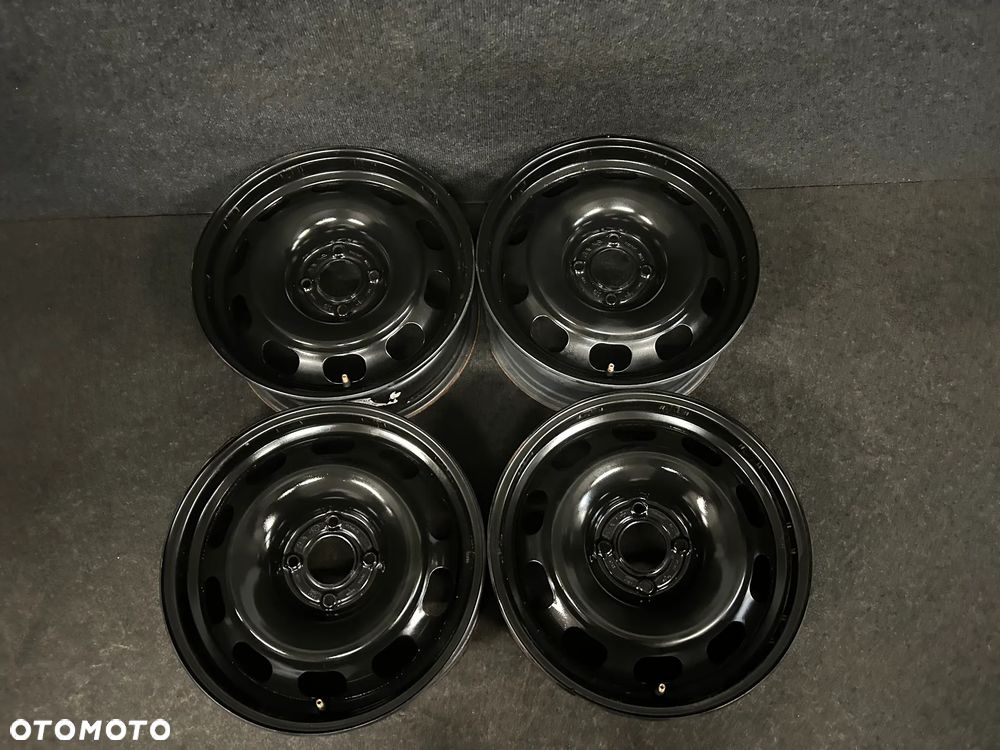 Felgi Stalowe Opel Corsa F z oryginalnymi kołpakami Opla 16 cali 4x108 4szt. Ładne! - 7