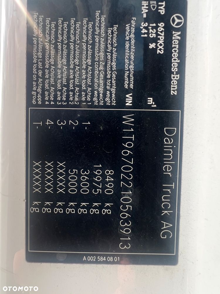 Mercedes-Benz ATEGO 823 Bigspace ,firanka 6,2m - 12