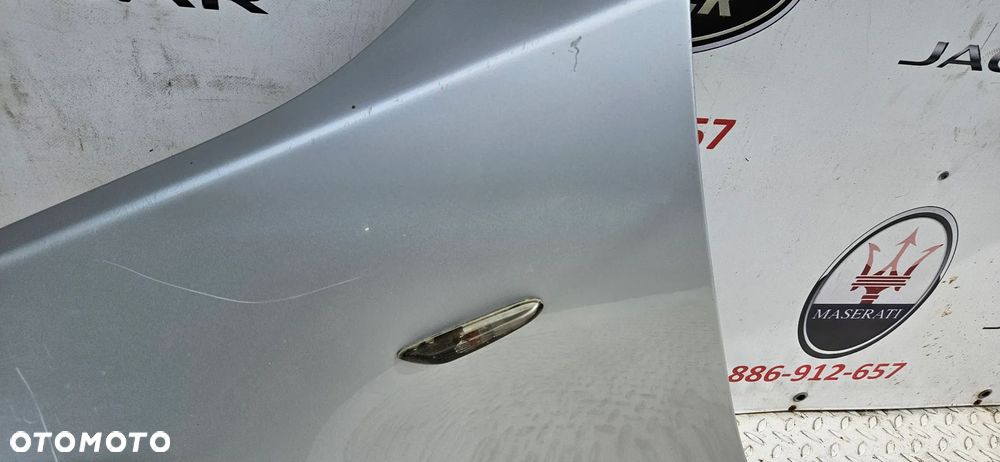 BMW 5 E60 E61 Błotnik przód lewy Błotnik przedni lewy kolor srebrny Titansilber - 6