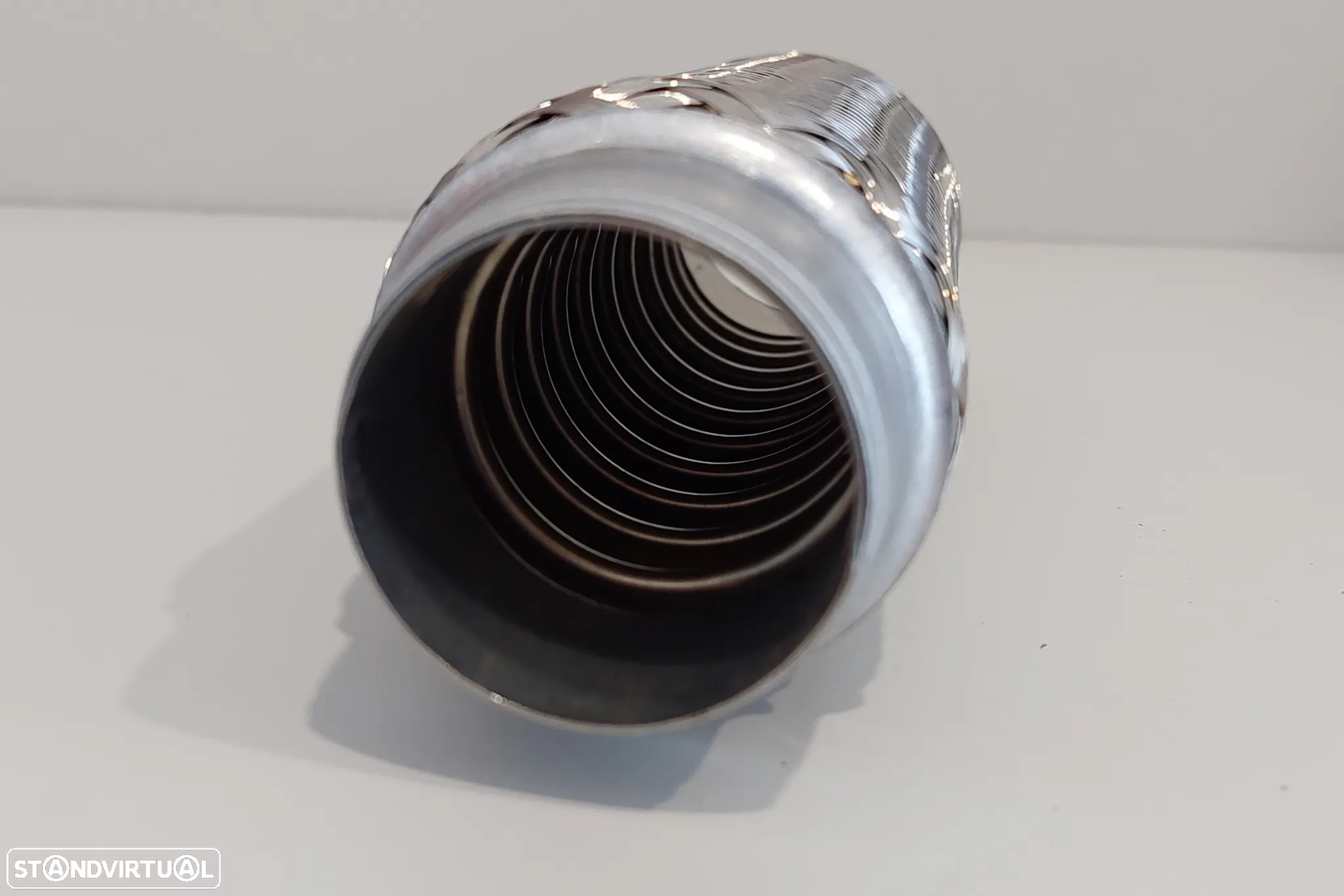 45mm - Flexível Inox Reforçado Escapes Universal (203mm comprimento) - 2
