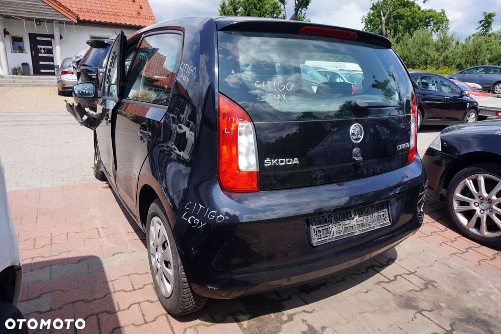 SKODA CITIGO NF1 5D HB 2012 LC9X 1.0 12V CHYB 75KM PCS CZARNY na części - 3