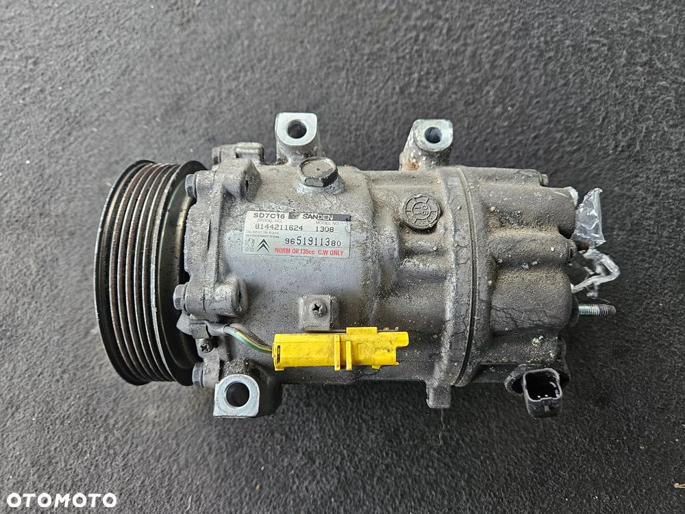 Kompresor klimatyzacji pompa 9651911380 Citroen C4 Picasso 2.0 HDI