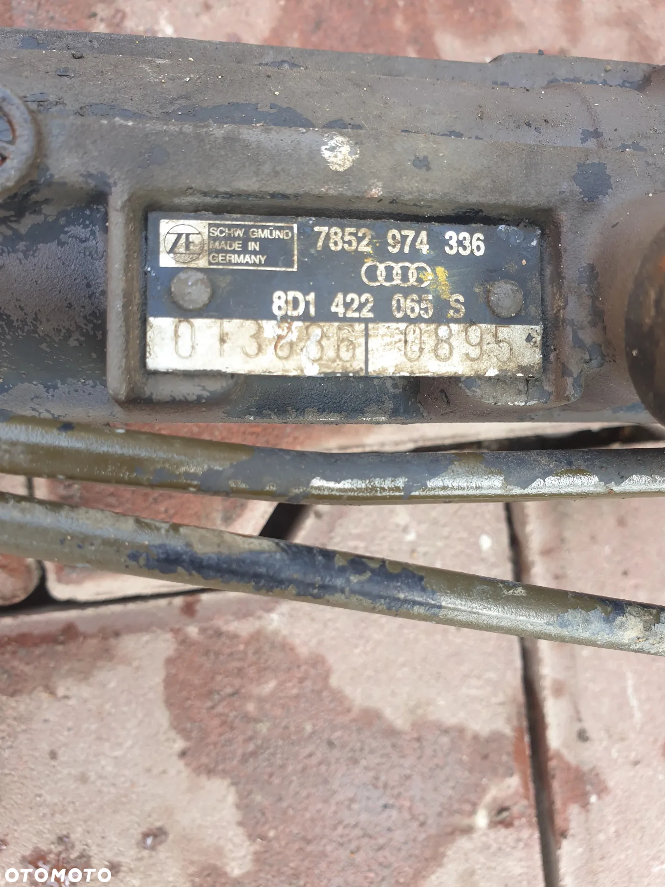 AUDI A4 B5 8D1422065S MAGLOWNICA PRZEKŁADNIA EU - 2
