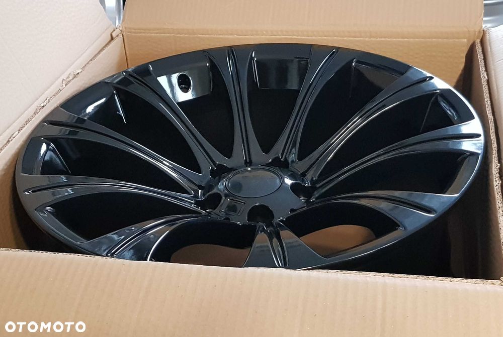 Felgi 18 5X120 8,5/9,5 bmw styling 166 m5 e60 czarne e61 e39 e65 e63 - 7