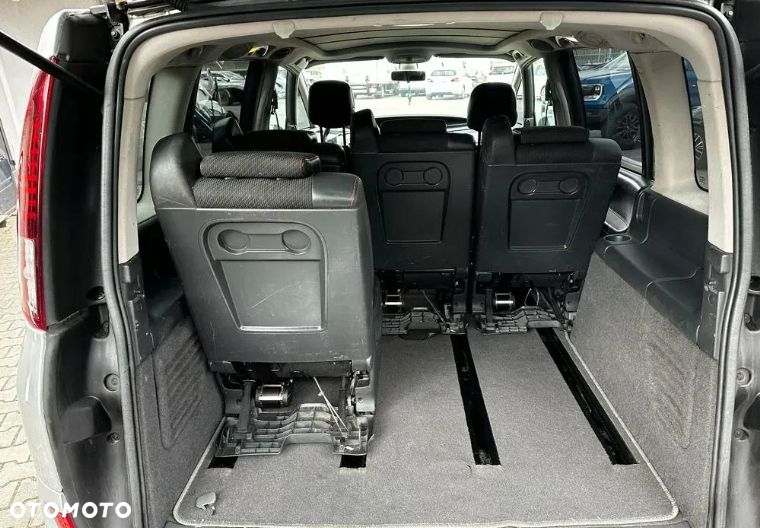 RENAULT ESPACE IV 4 LIFT 06-14 FOTEL TYŁ LEWY PRAWY PÓŁSKÓRA CZERWONA NIĆ - 2
