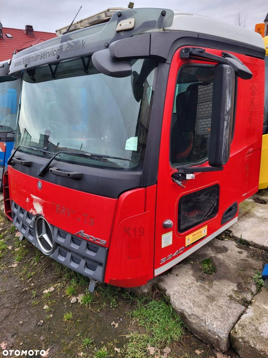 Mercedes Arocs Actros Antos kabina budowlana dzienna - 2