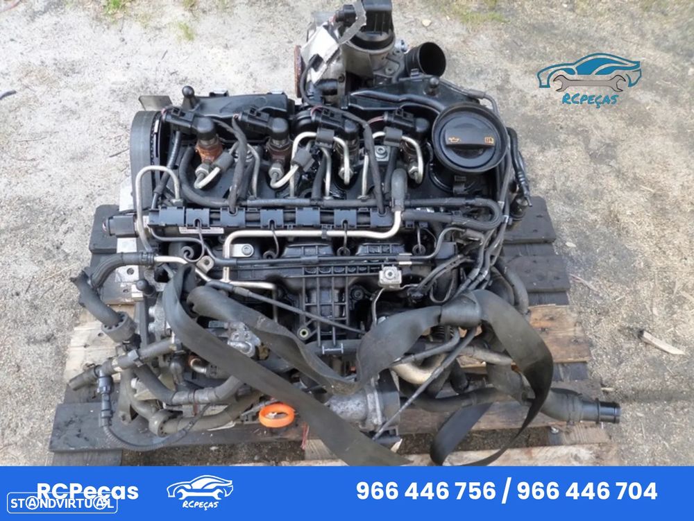 Motor VWAG Audi VW Volkswagen Seat 1.6 TDI 105cv CAY - 1