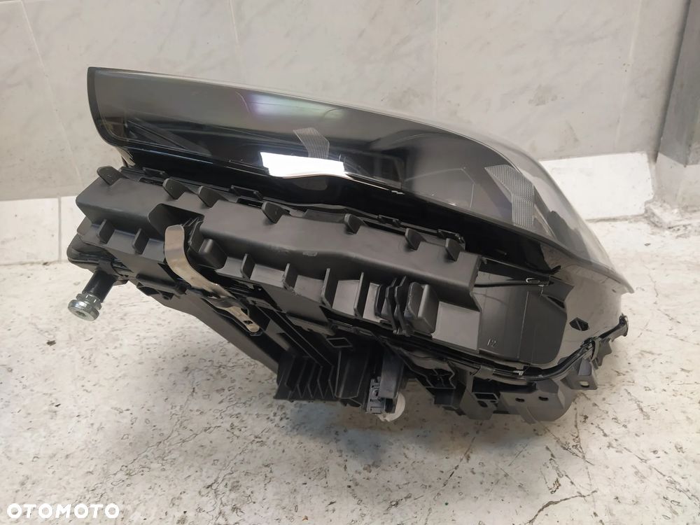 BMW 5 G60 G61 REFLEKTOR LAMPA PRZÓD PRZEDNIA LEWA FULL LED PRZETWORNICA KOMPLETNA BLACK ORYGINAŁ - 11