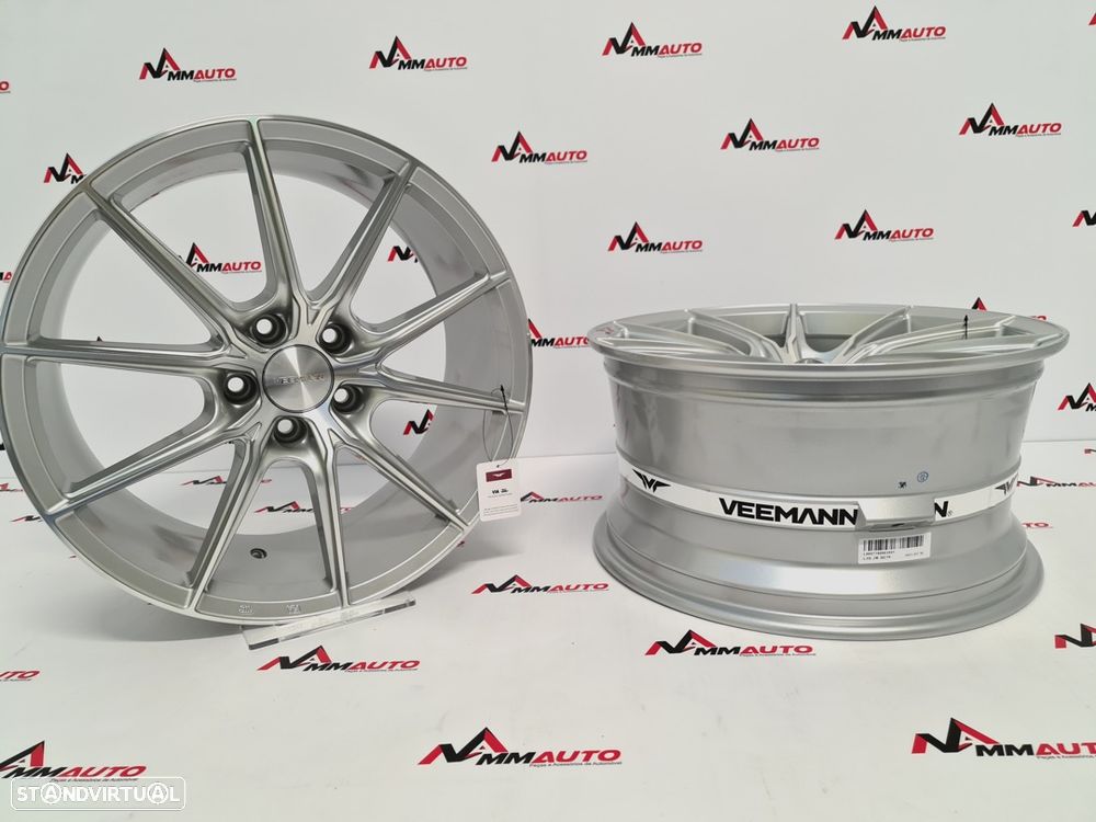 Jantes Veemann V-FS48 Machined Silver 18 (AUDI, VW, Mercedes) - 3