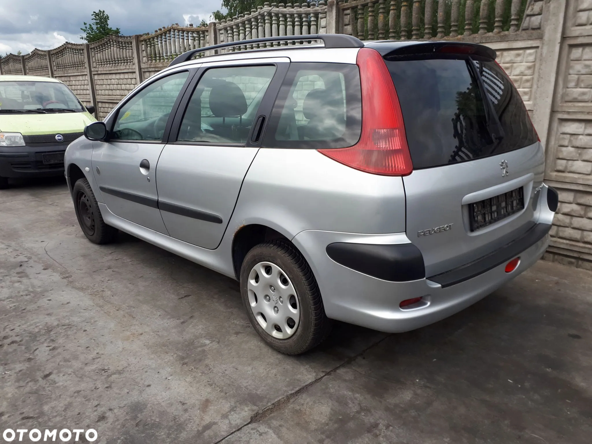 PEUGEOT 206 SW LIFT 03-09 MASKA PRZÓD PRZEDNIA EZR - 6