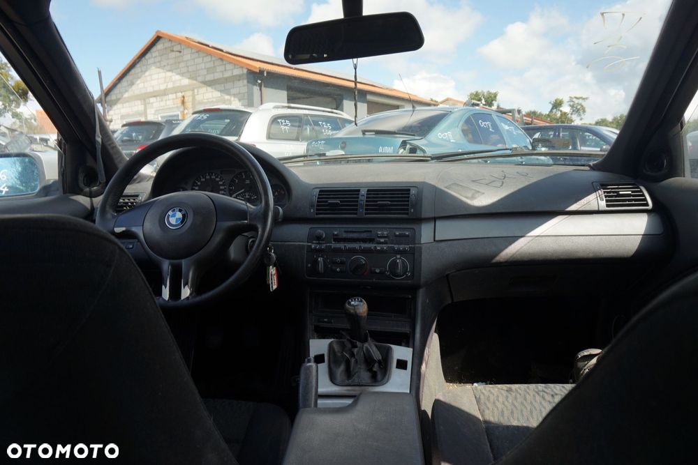 BMW 3 E46 SEDAN 2000 354 1.9 8V M43B19 118KM S5D250G-TBDH SREBRNY na części - 10