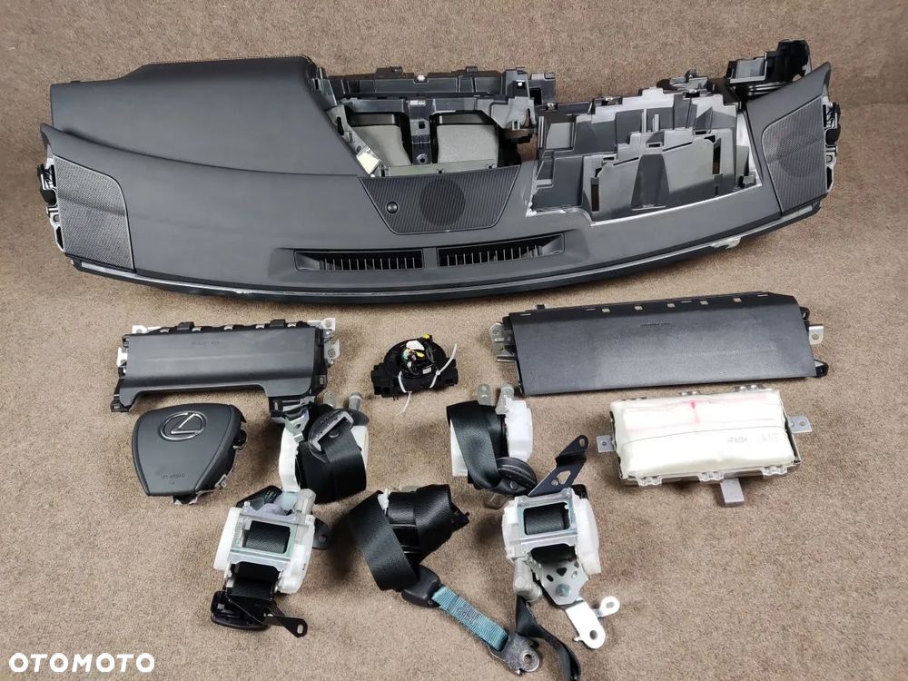 LEXUS ES gen VII 18-21r Poduszki Powietrzne AirBag Deska Pasy - 12