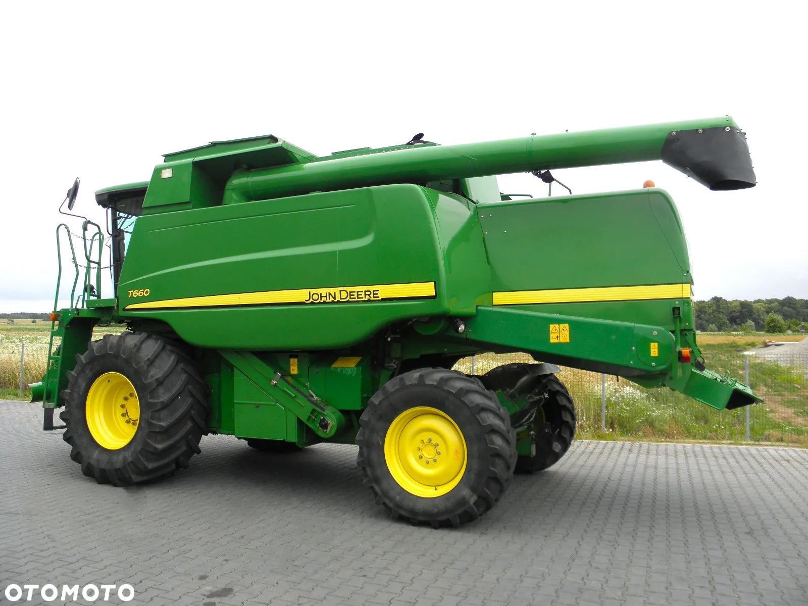 John Deere T660 2008 rok , Heder 6,7 m, Wilgotnosciomierz, Waga, Najbogatsza Wersja, Stan Idealny - 10