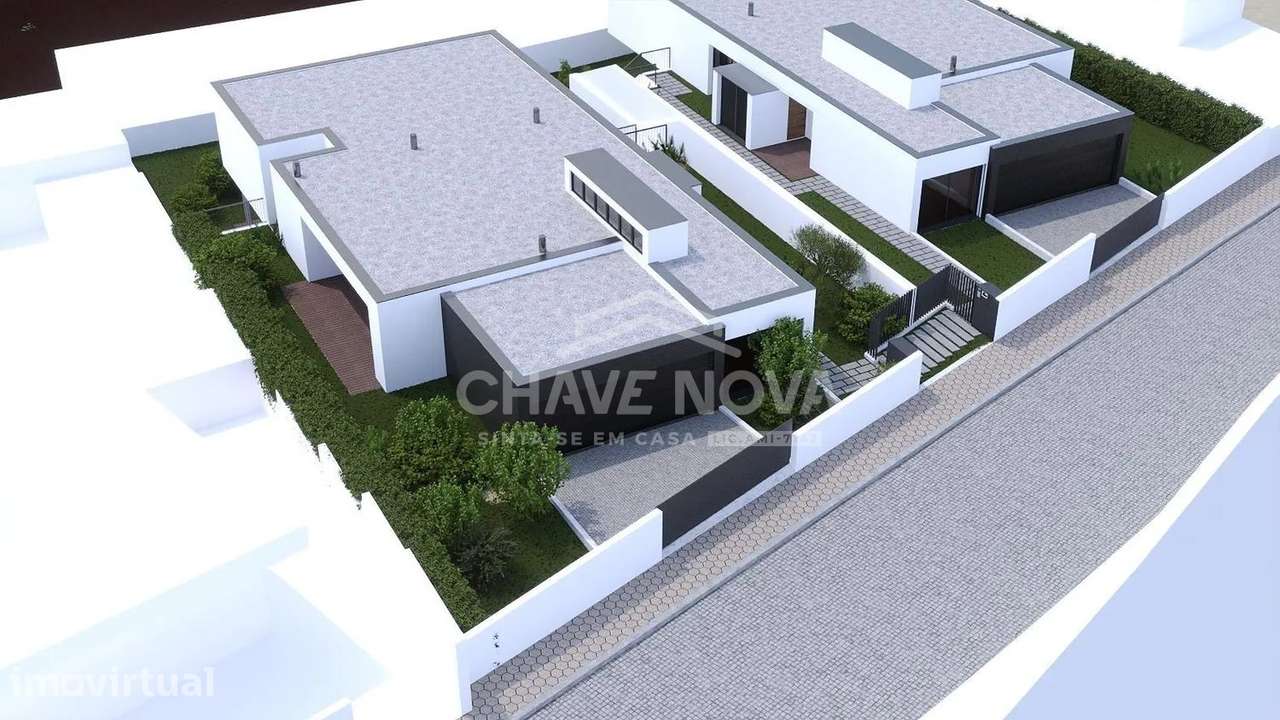 Moradia Térrea T3, em Construção em Grijó, c/ 3 suites . Box 2 carros - Grande imagem: 4/23