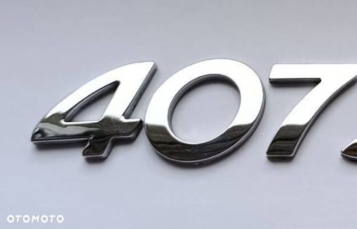Emblemat znaczek napis peugeot 206 , 307 , 407 - 6