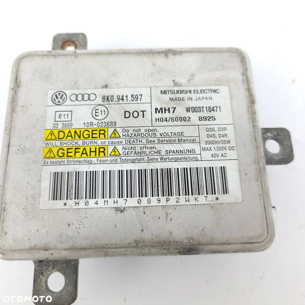 AUDI A6 C6 LIFT Q5 A3 8P PRZETWORNICA XENON 8K0941597 - 1