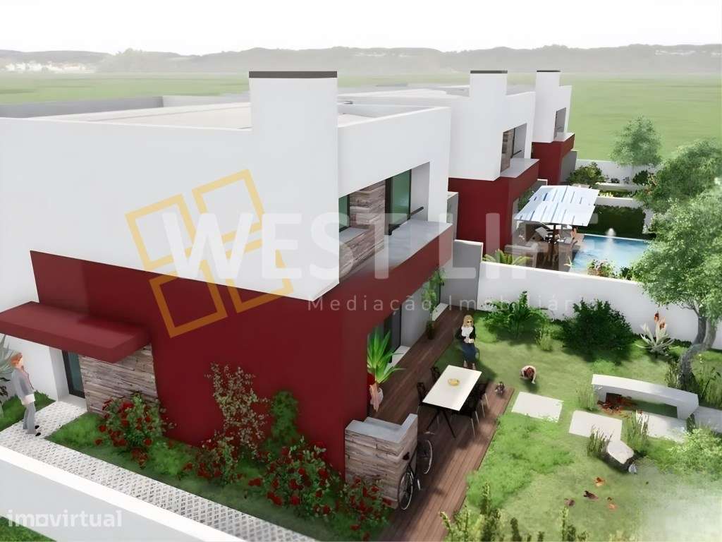 Moradia T4 com logradouro, terraço e piscina - NOVA - Grande imagem: 5/21